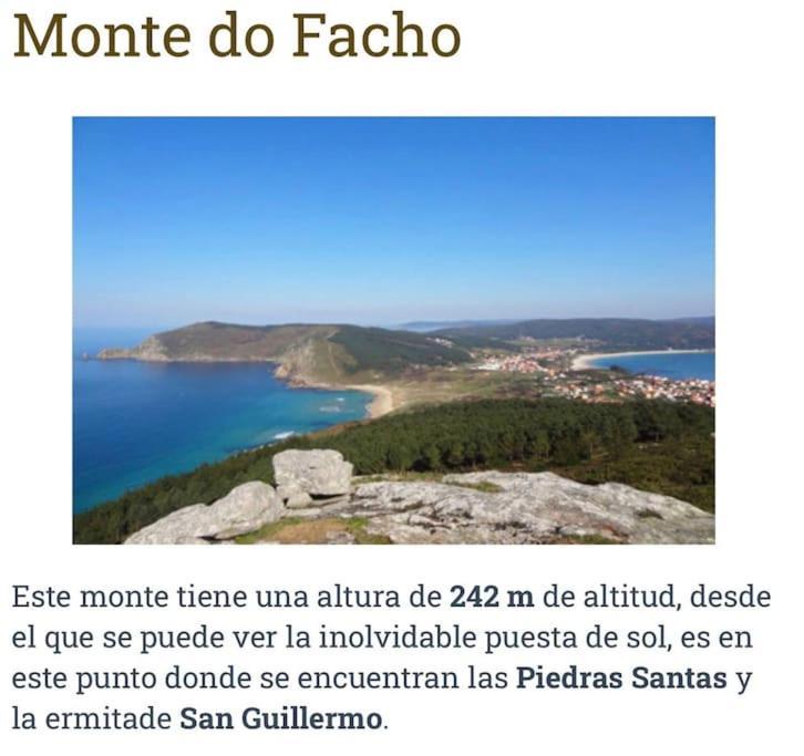 Refugio Climatico En Finisterre Frente A La Playa 아파트 외부 사진