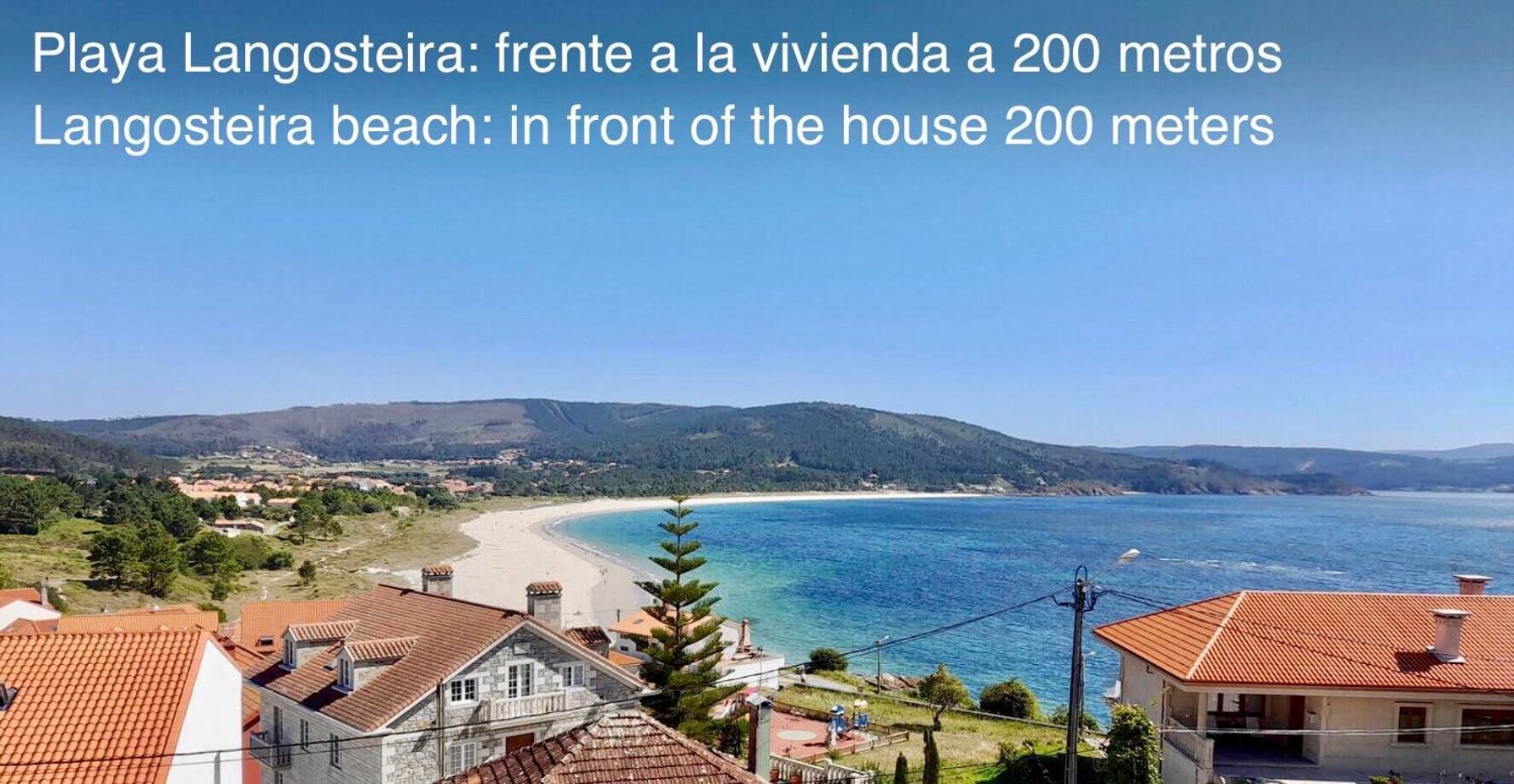 Refugio Climatico En Finisterre Frente A La Playa 아파트 외부 사진
