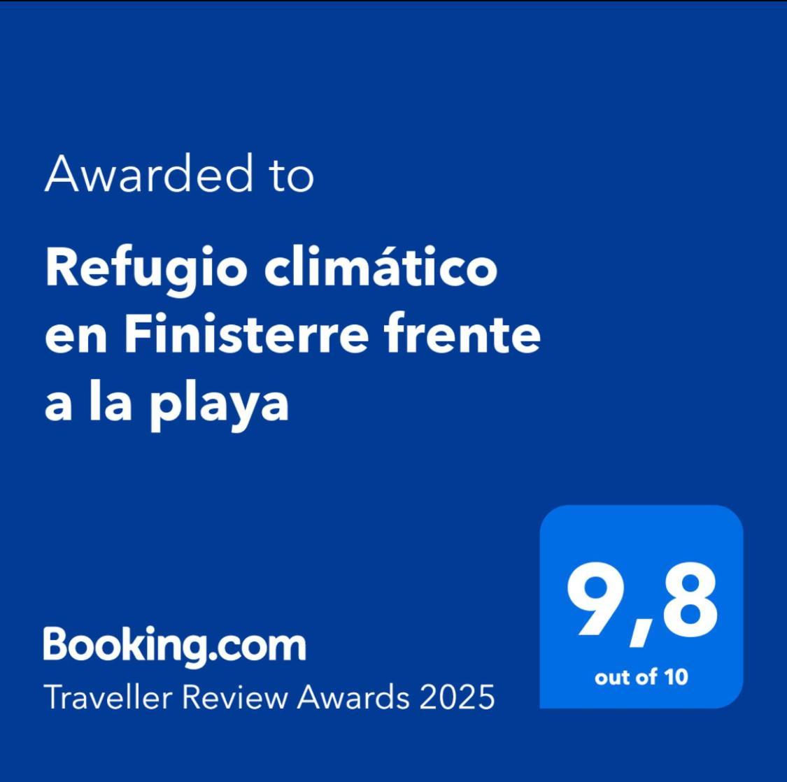 Refugio Climatico En Finisterre Frente A La Playa 아파트 외부 사진